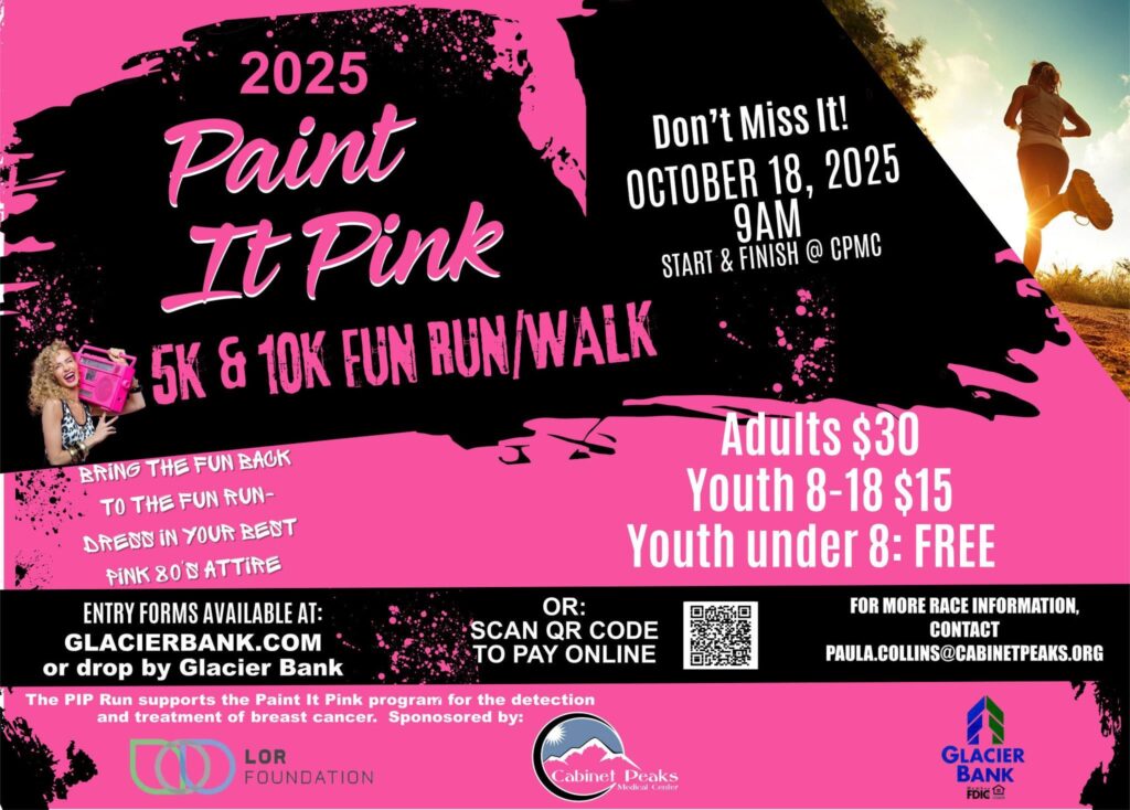 Paint it pink fun run