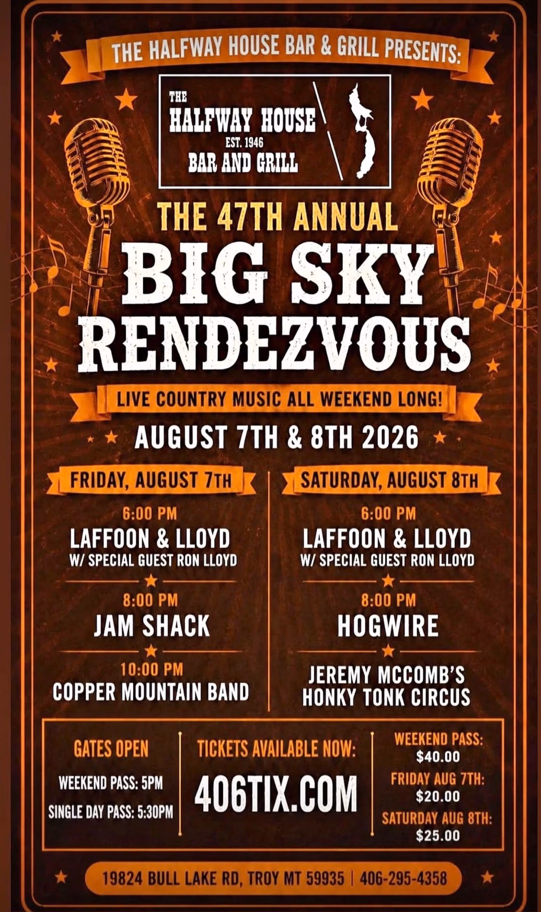 halfway house: big sky rendezvous